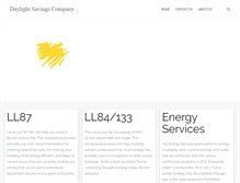 Tablet Screenshot of daylightsavings.us